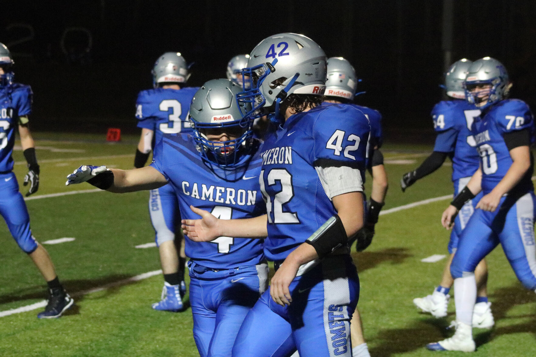Cameron vs. Barron football 10-9-20